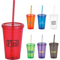 Iceberg 16 Oz. Tumbler w/ Straw